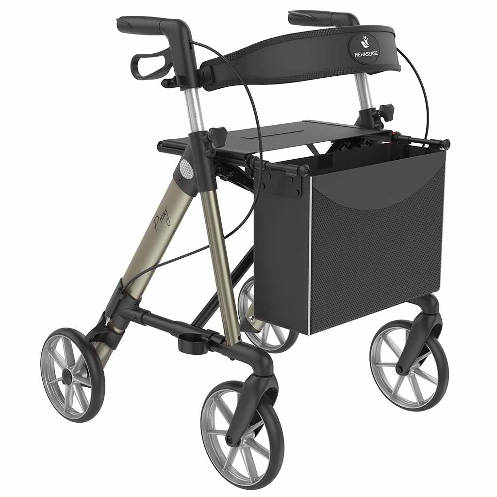 Proxy rollator lichtgewicht (6,5 kg) | Kies uw kleur : Champagne | Rehasense