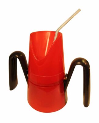 Cup - Bij ernstige slikproblemen | Kies uw kleur : Rood | RiJe
