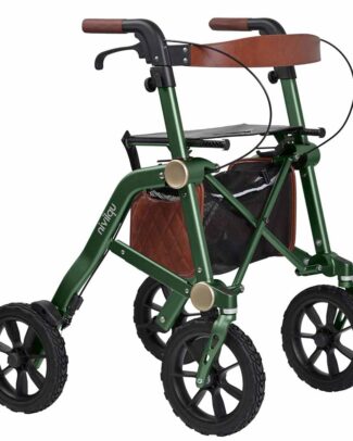 Trive All Terrain Rollator met Grote Wielen voor Buiten | Kies uw kleur : Groen | Uplivin