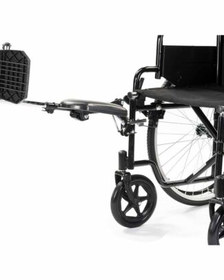 Rolstoel beensteun verstelbaar voor (M1, M1Plus, M9 en Compact Lite) | MultiMotion | Rechts | Zwart | Opklapbare rolstoel | Transportrolstoel 10040007