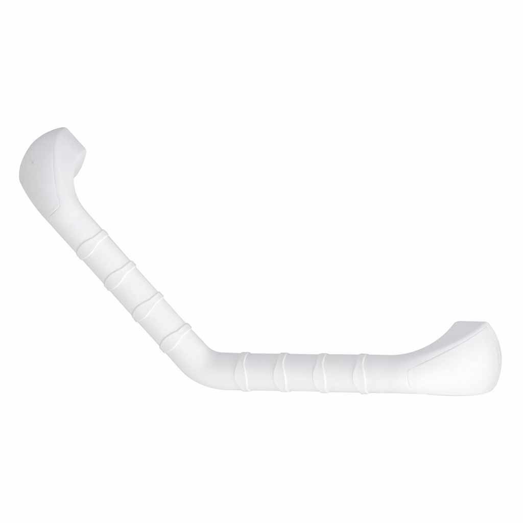 Wandbeugel Prima Gehoekt | Lengte: 40 cm | Handgreep schroefmontage | Anti-slip | Wit | PR60293