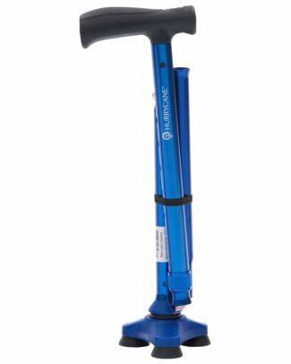 Wandelstok opvouwbaar Hurrycane | Kies uw kleur : Blauw