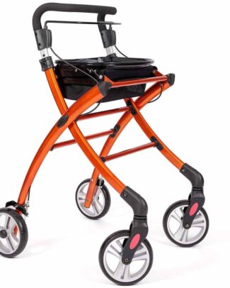 Indoor Luxe binnen Rollator 2.0 | Kies uw kleur : Oranje | WheelzAhead